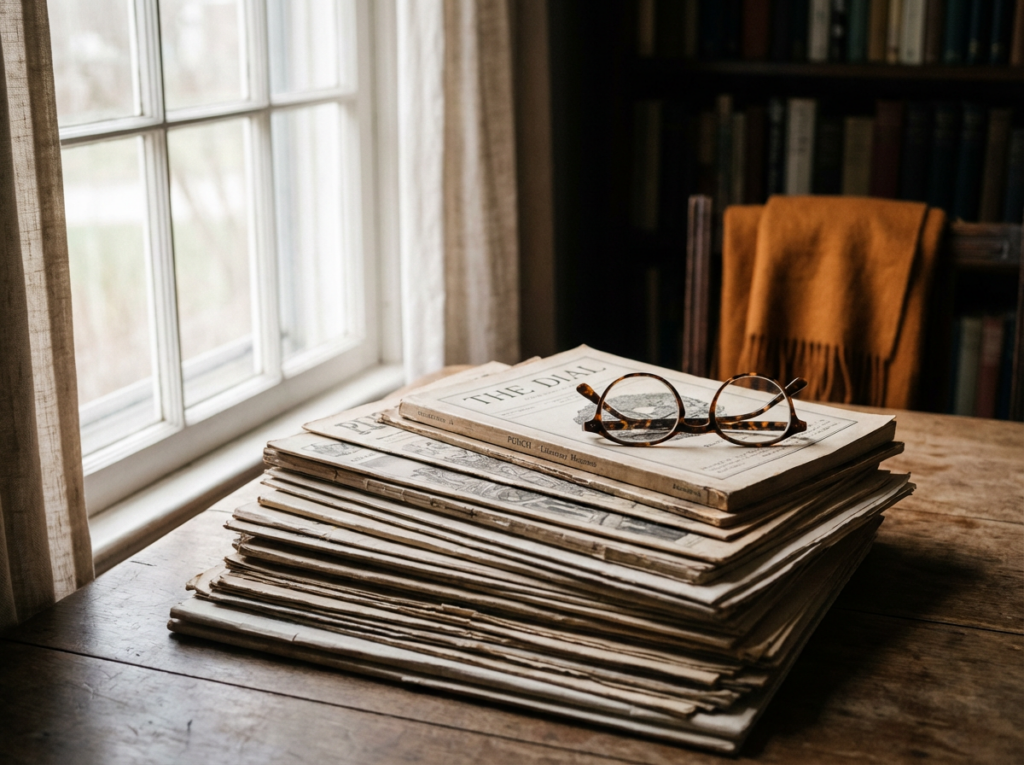 cinematic moody photograph of a neat stack of o cinematic moody photograph of a neat stack of o